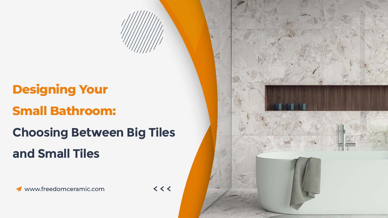 Designing Your Small Bathroom: Choosing Between Big Tiles and Small ...
